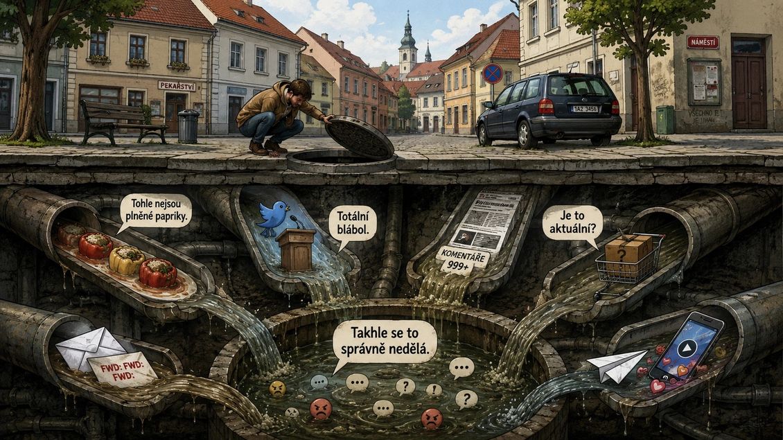 Český internet nemá dno. Má kanalizační soustavu - PHOznámky